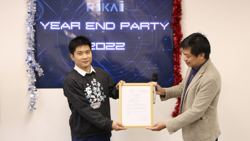 Chúc mừng bổ nhiệm Tân giám đốc trung tâm tại Rikai Japan